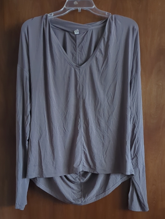 lululemon athletica Tops - lululemon Purple V-Neck Long Sleeve Top